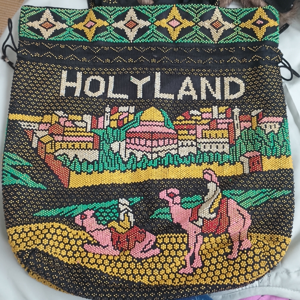 Holyland Beaded Women Bag - Multicolor